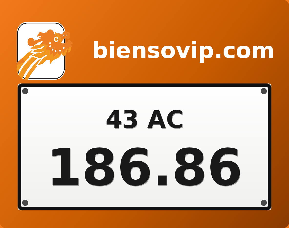 Biển số 43AC-186.86