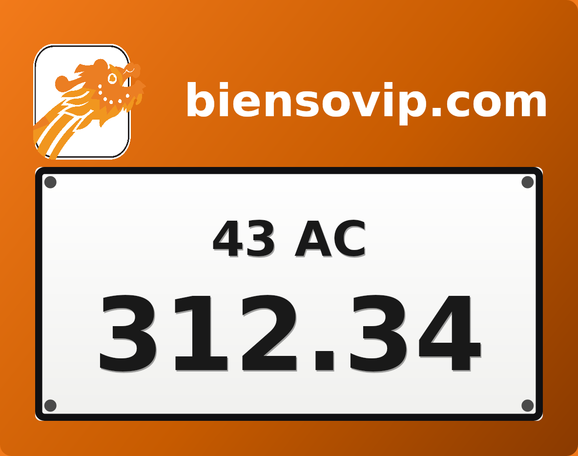 Biển số 43AC-312.34