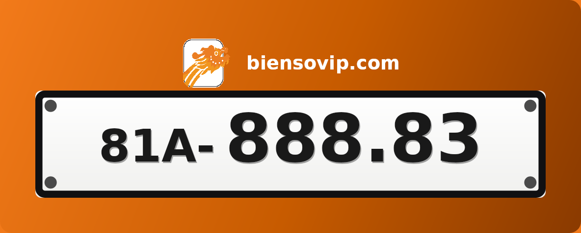 Biển số 81A-888.83