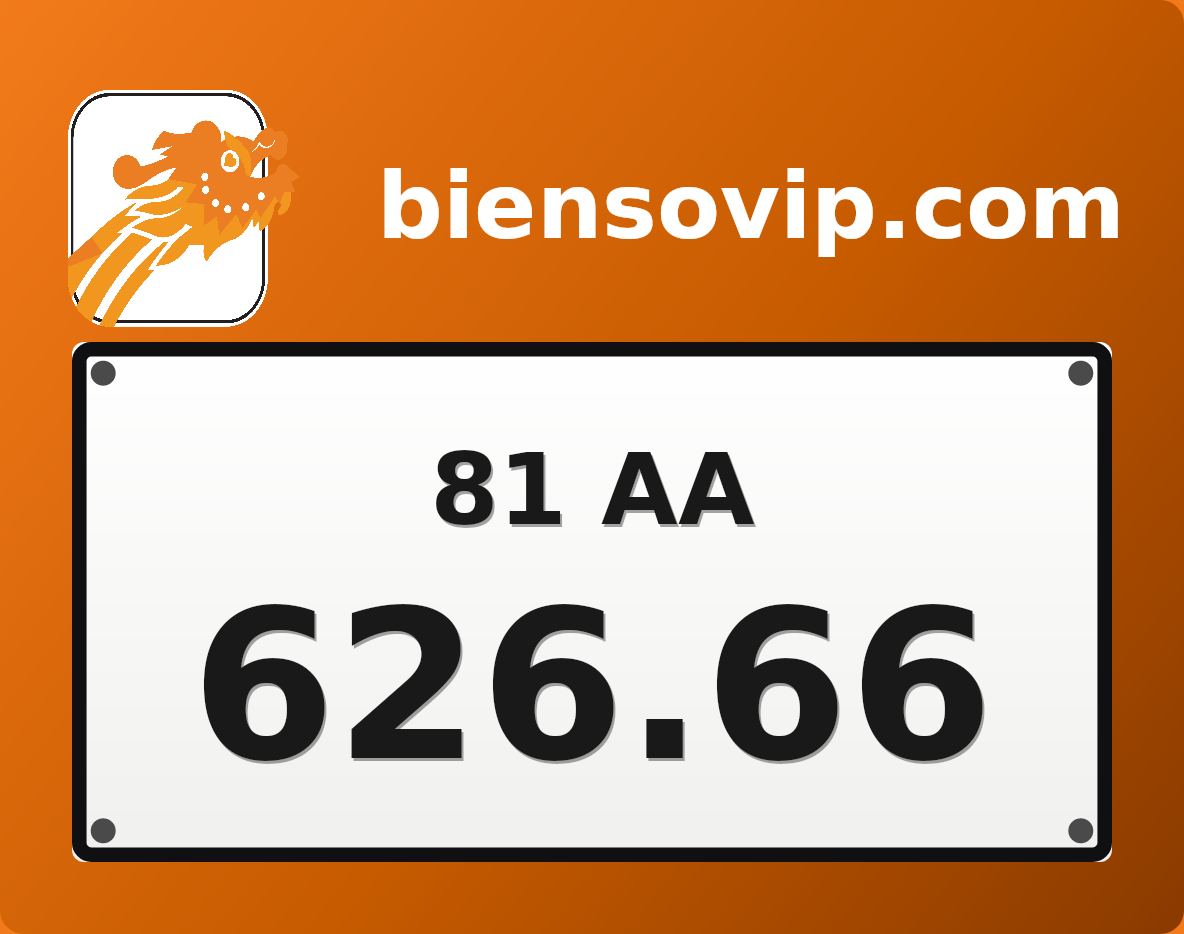 Biển số 81AA-626.66