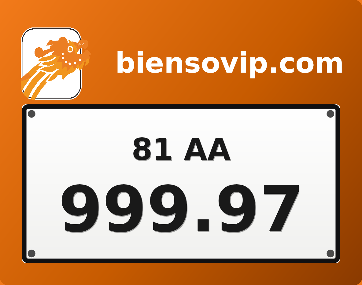 Biển số 81AA-999.97