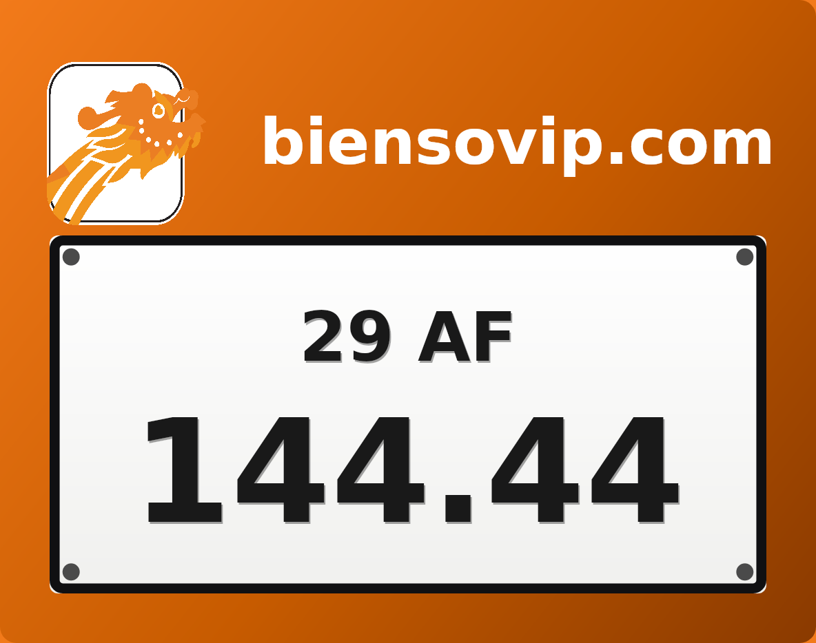 Biển số 29AF-144.44
