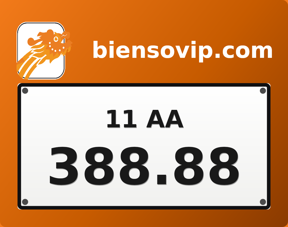 Biển số 11AA-388.88
