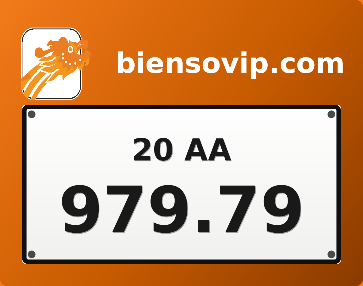 Biển số 20AA-979.79