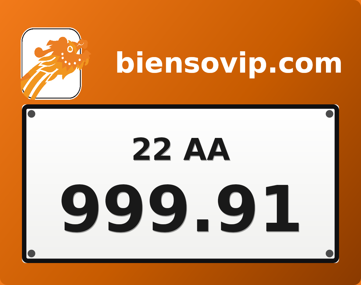 Biển số 22AA-999.91