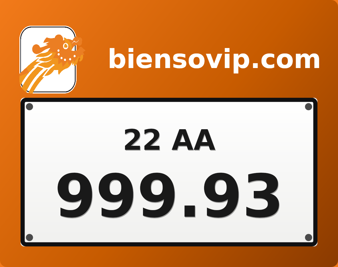 Biển số 22AA-999.93