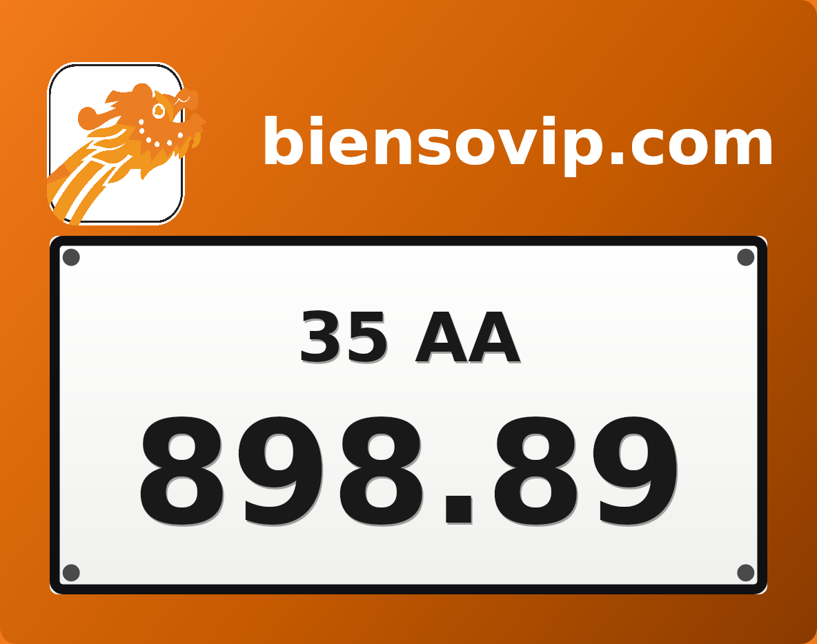 Biển số 35AA-898.89