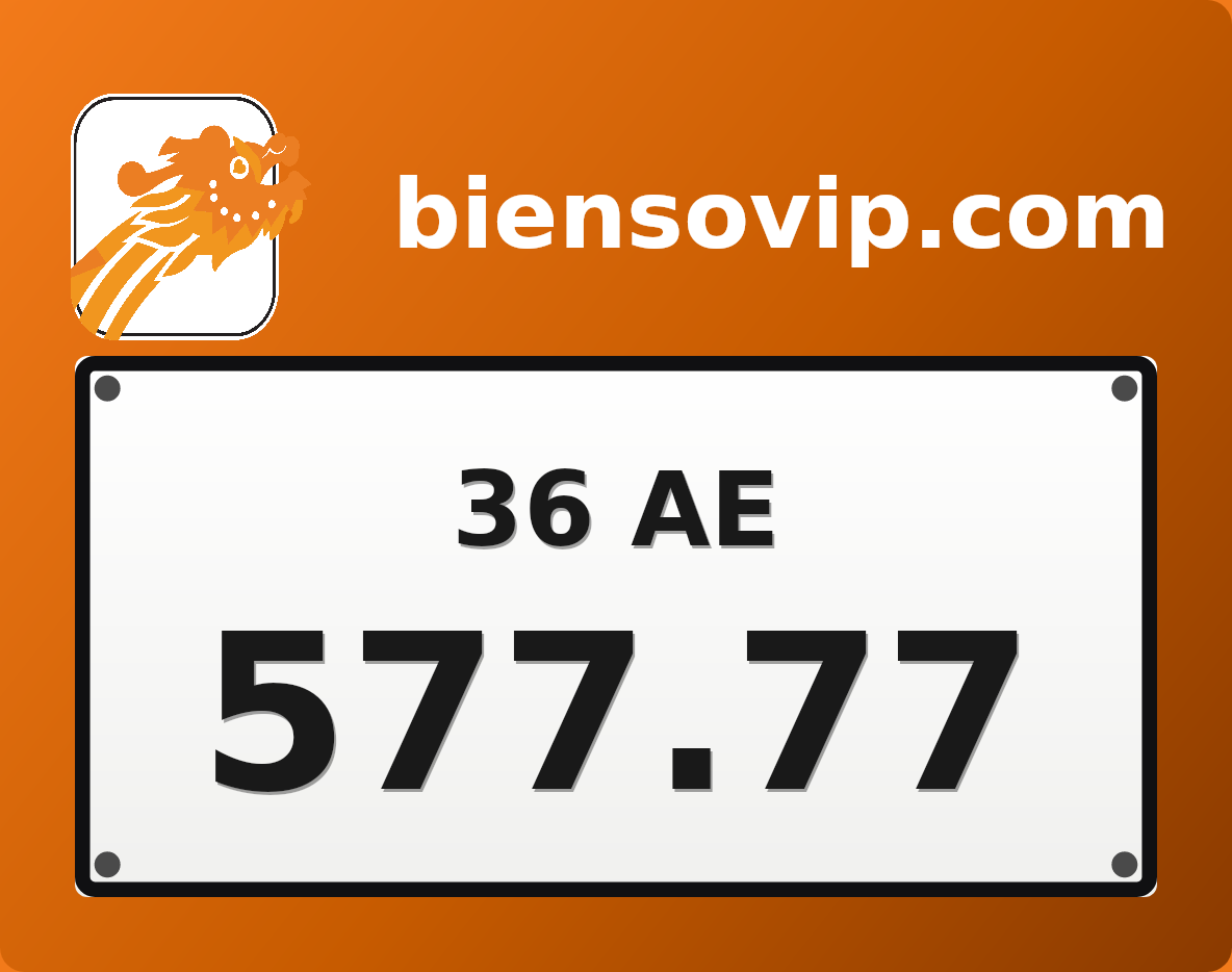Biển số 36AE-577.77