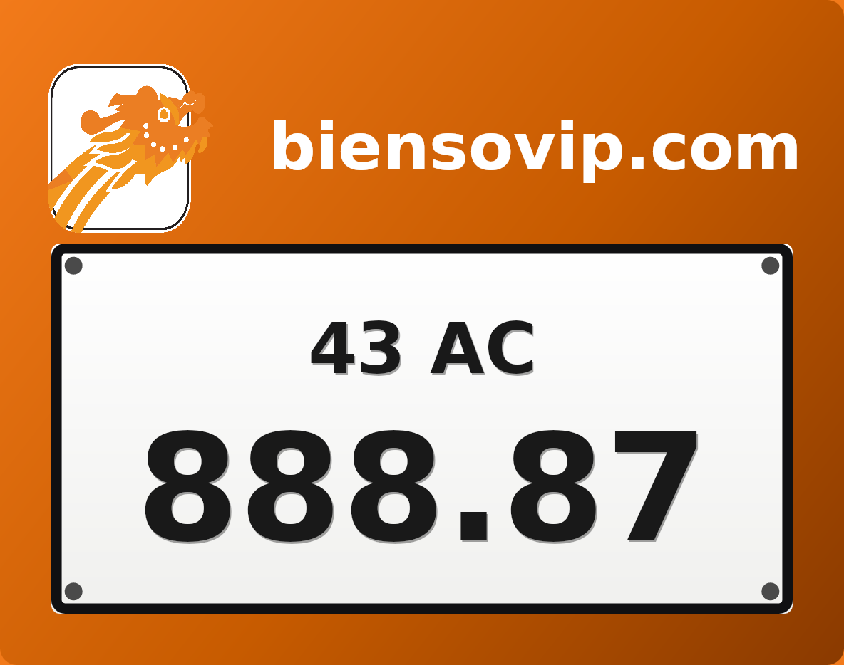 Biển số 43AC-888.87