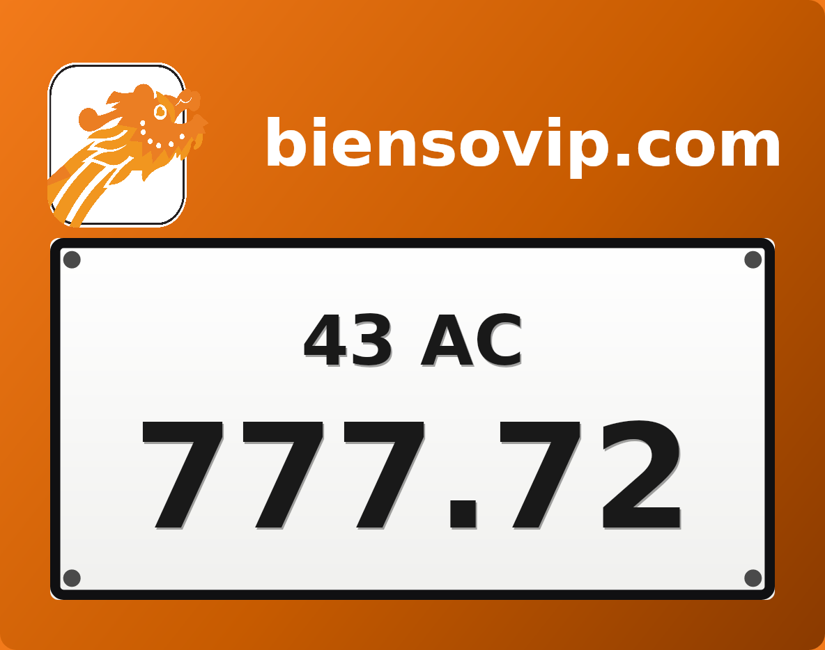 Biển số 43AC-777.72