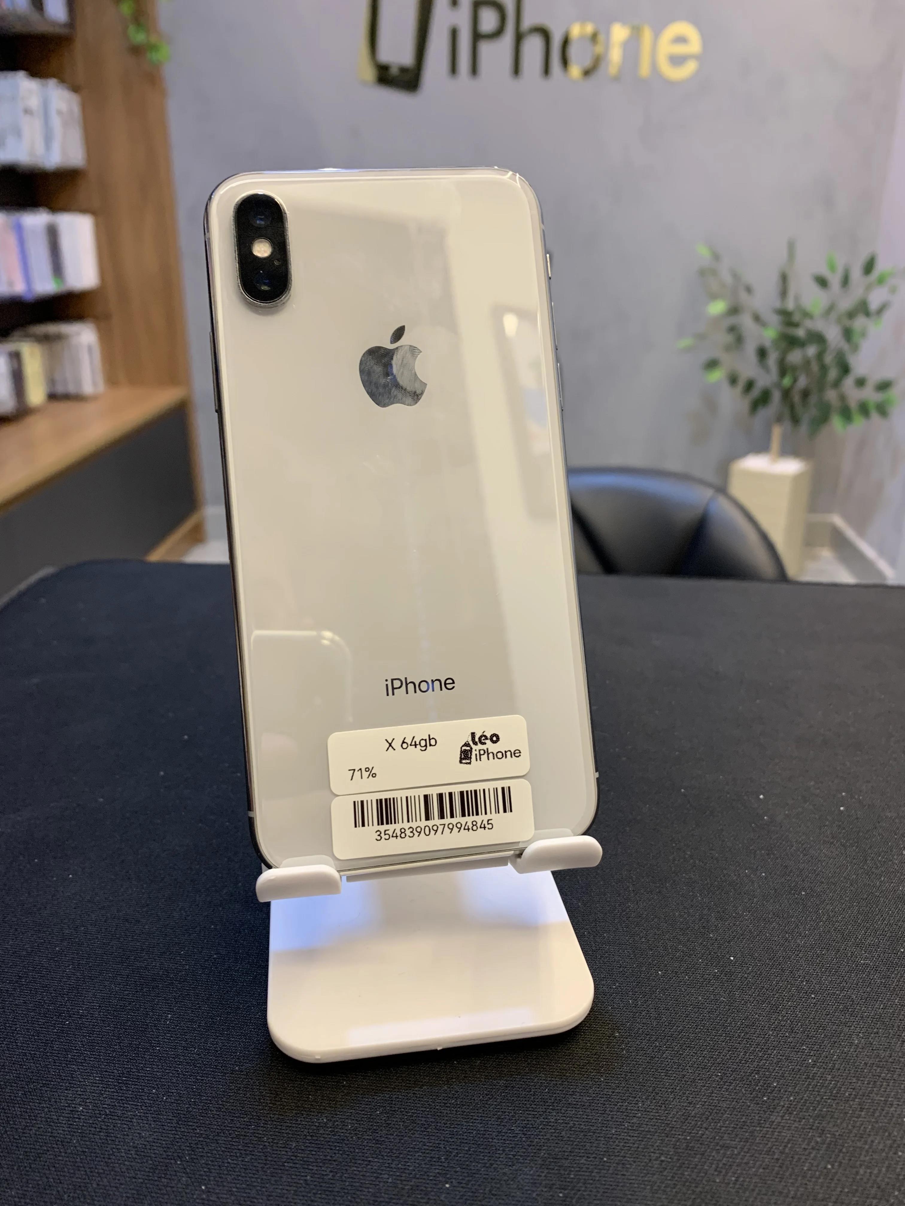 iPhone X - 64GB - R$ 700,00 - Bateria 71% | Léo iPhone | Léo iPhone