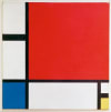 Piet Mondrian - Kompozice II v červené, žluté a modré / Composition II in Red, Yellow, and Blue