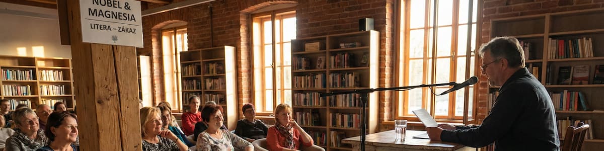 Zítraslavní - přijďte si poslechnout autorské čtení zítra slavných spisovatelů