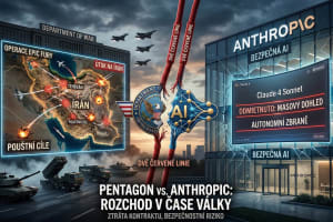 Válka o stroje na válku: dramatický rozchod Pentagonu s Anthropicem