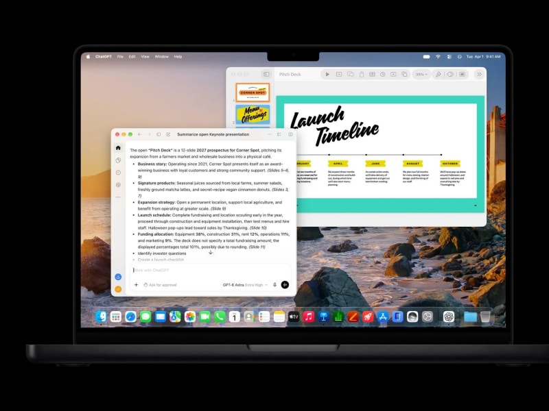 Apple pouští do Keynote cizí agenty. A z jednotlivých AI funkcí skládá asistenta