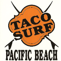 Taco Surf Taco Shop Logo