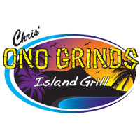 Chris' Ono Grinds Island Grill Logo