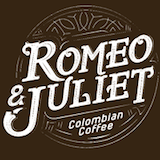 Romeo and Juliet Colombian coffee Logo