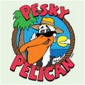 The Pesky Pelican Logo