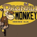 Drunken Monkey Coffee Bar Logo