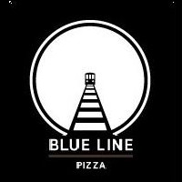 Blue Line Pizza Logo