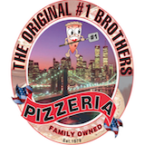 Original #1 Brothers Pizza Logo