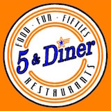 5 & Diner (Indian Bend & 101) Logo