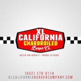 XL California Charbroiled Burger Company Logo