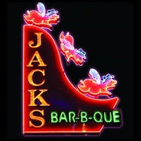 Jack Cawthon's Bar-B-Que -Charlotte Ave Logo