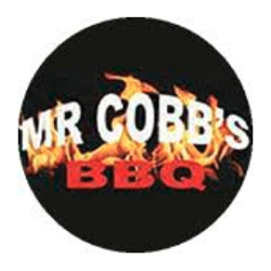 Mr. Cobbs BBQ and Wings (2) Logo