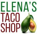 Elenas taco shop Logo