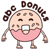 ABC DONUTS, SANDWICHES Logo