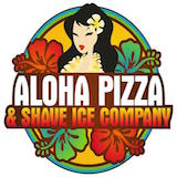 Aloha Pizza & Shave Ice Company Logo