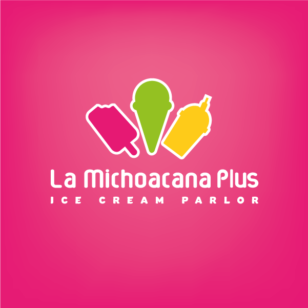 Michoacana Ice Cream Shop Logo