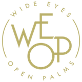 Wide Eyes Open Palms Logo