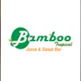 Bamboo Tropical juice and salad bar Logo