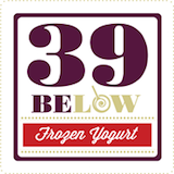 39 Below Frozen Yogurt Logo