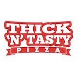 Thick N' Tasty Pizza Logo