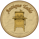 Piccolo Piatti of Antique Table Logo