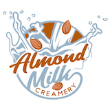 Almond Milk Creamery Logo