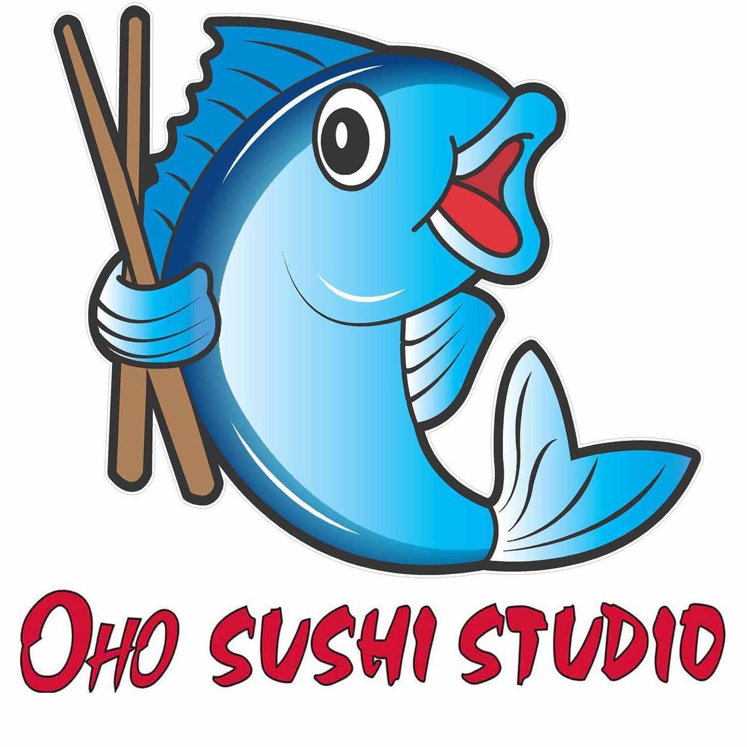 Oho Sushi Studio  Logo