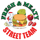 Fresh and Meaty Burgers (Carson) Logo