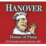 Hanover House of Pizza Logo