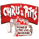 Chris' & Pitt's BBQ (Downey) Logo