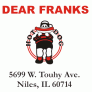 Dear Franks of Niles Logo