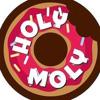 Holy Moly Donut Shop (7 Mile Rd.) Logo