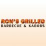 Ron's Grilled Barbecue and Kabobs Logo