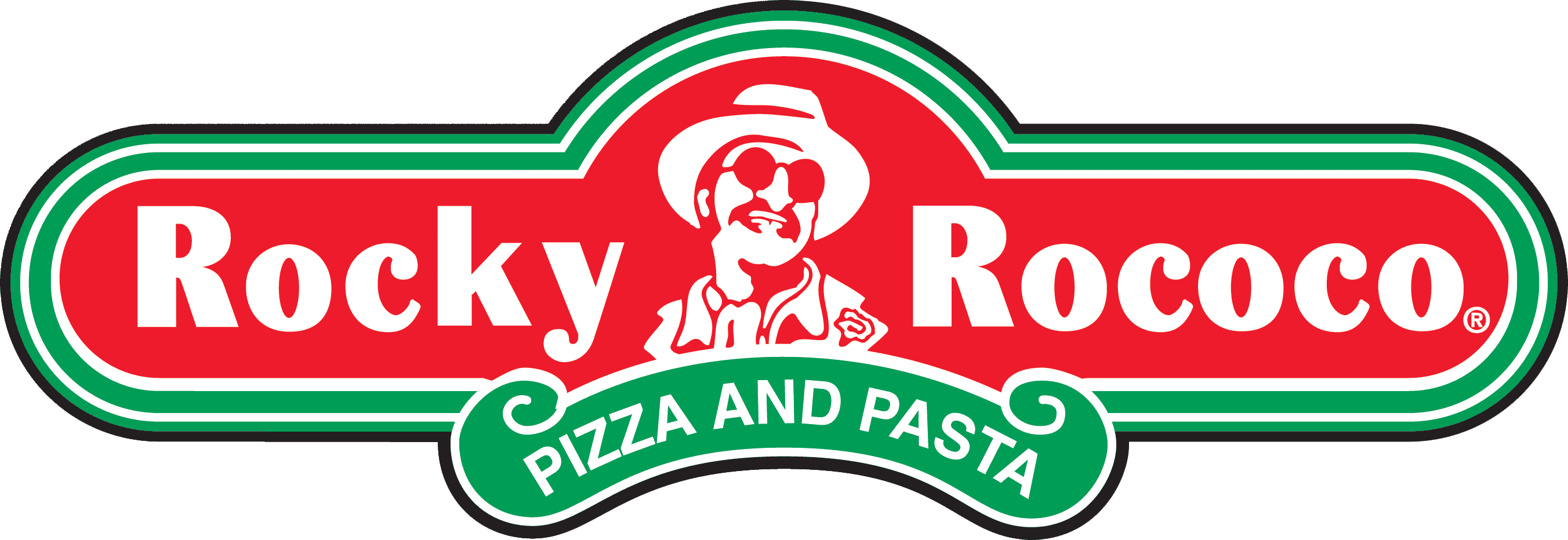 Rocky Rococo Pizza & Pasta (Southridge Mall) Logo