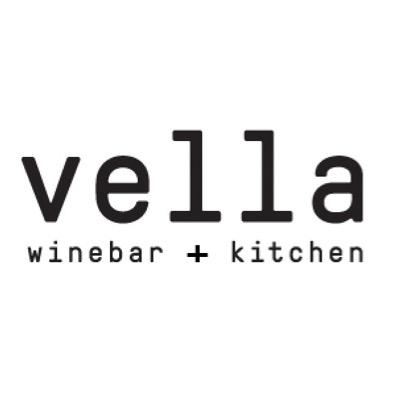 Vella Wine Bar + Kitchen Logo