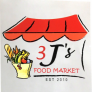 3 J's Food Market Logo